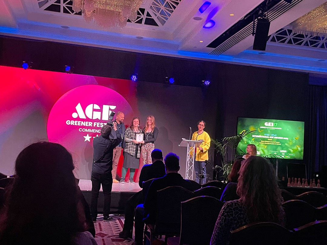 AGF Award for Green Comms